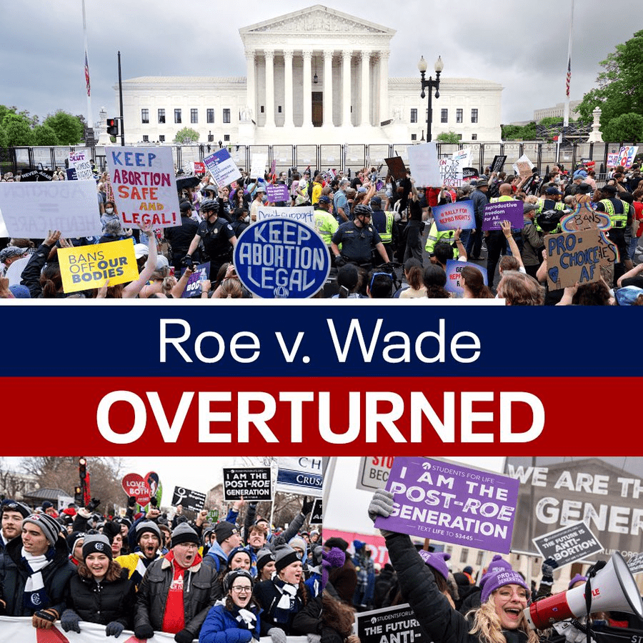 Roe vs Wade Overturned