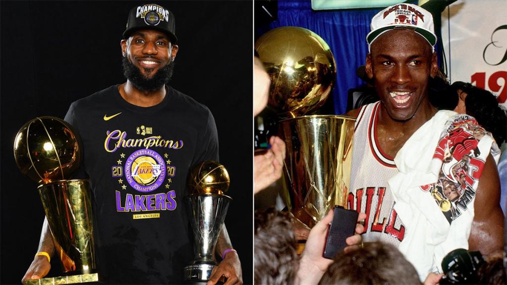 lebron james and michael jordan accomplishments