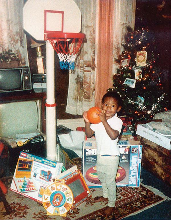 lebron james childhood